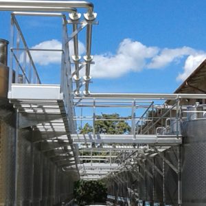 Escaliers, passerelles et paliers